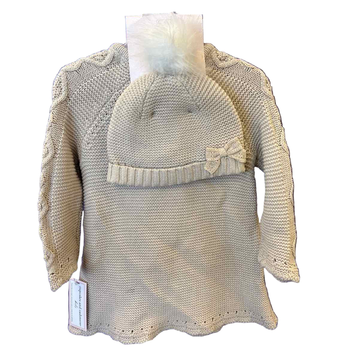 Cupcake (A) Cream Infant Size 18 MO CasualDress