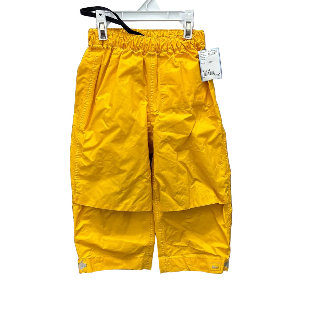 REI (B) Yellow Toddler Size 3T Rain Pants