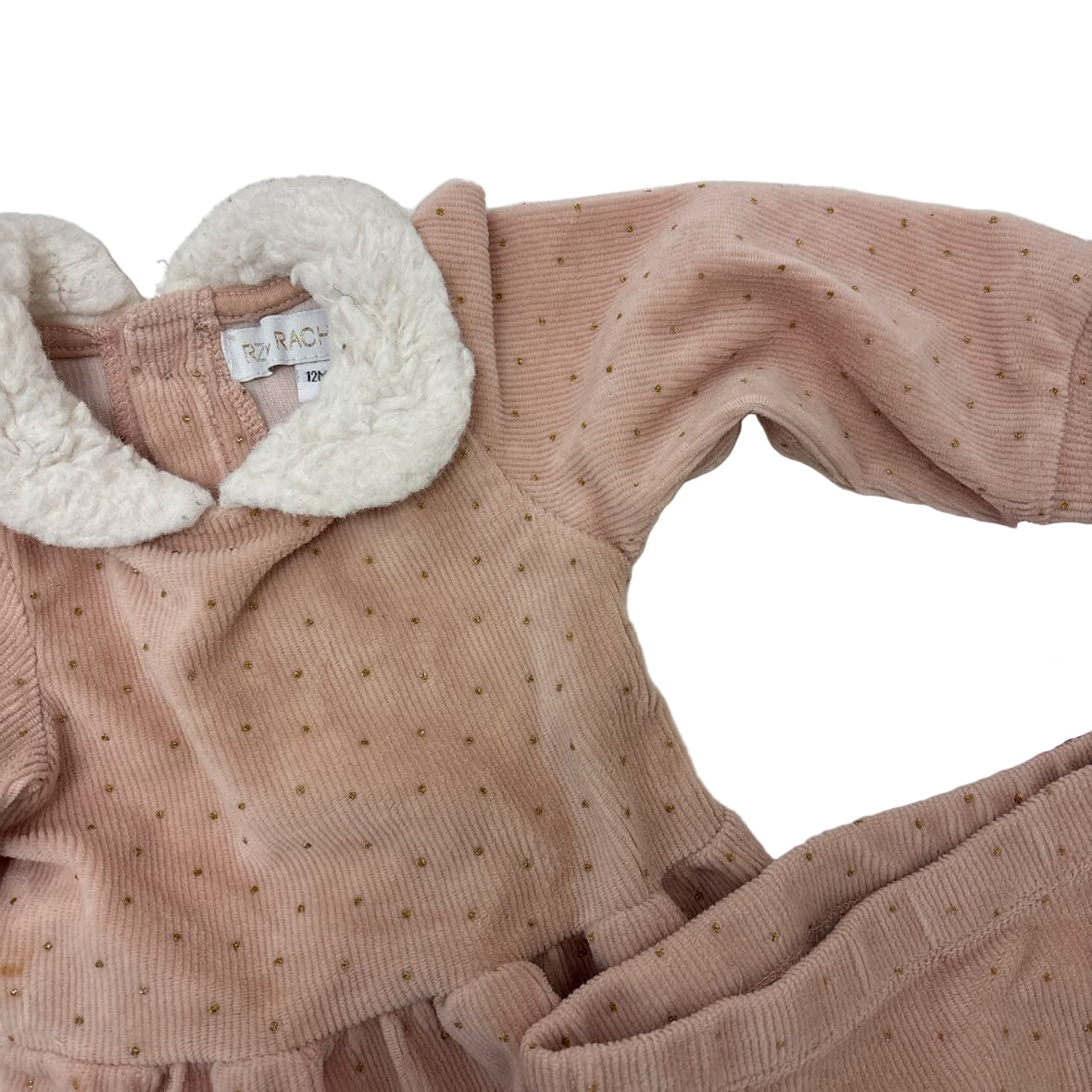 Rachel Zoe (A) Pink Infant Size 12 MO 2PC Casual