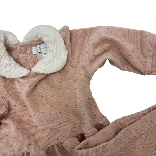 Rachel Zoe (A) Pink Infant Size 12 MO 2PC Casual