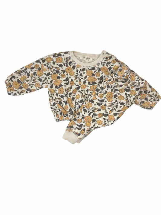 Jessica Simpson (B) Floral Infant Size 0-3 MO 2PC Casual
