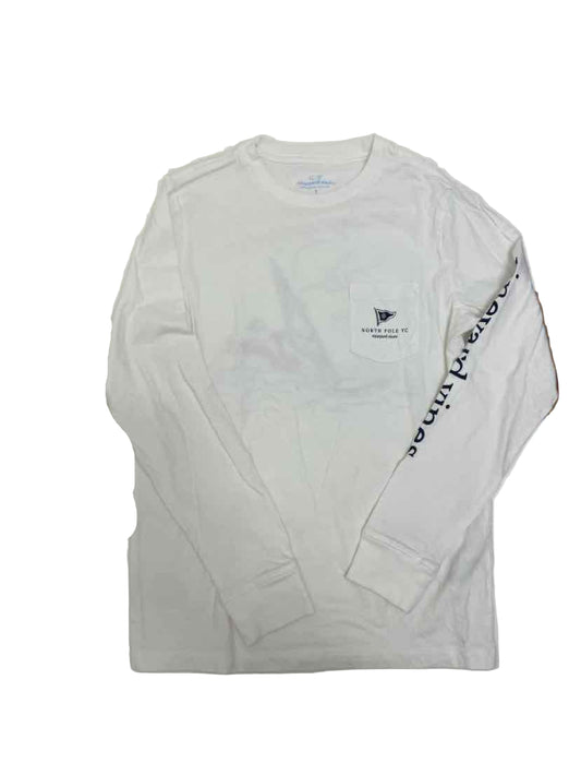 Vineyard Vines (A) Christmas Youth Size 8 LSTop