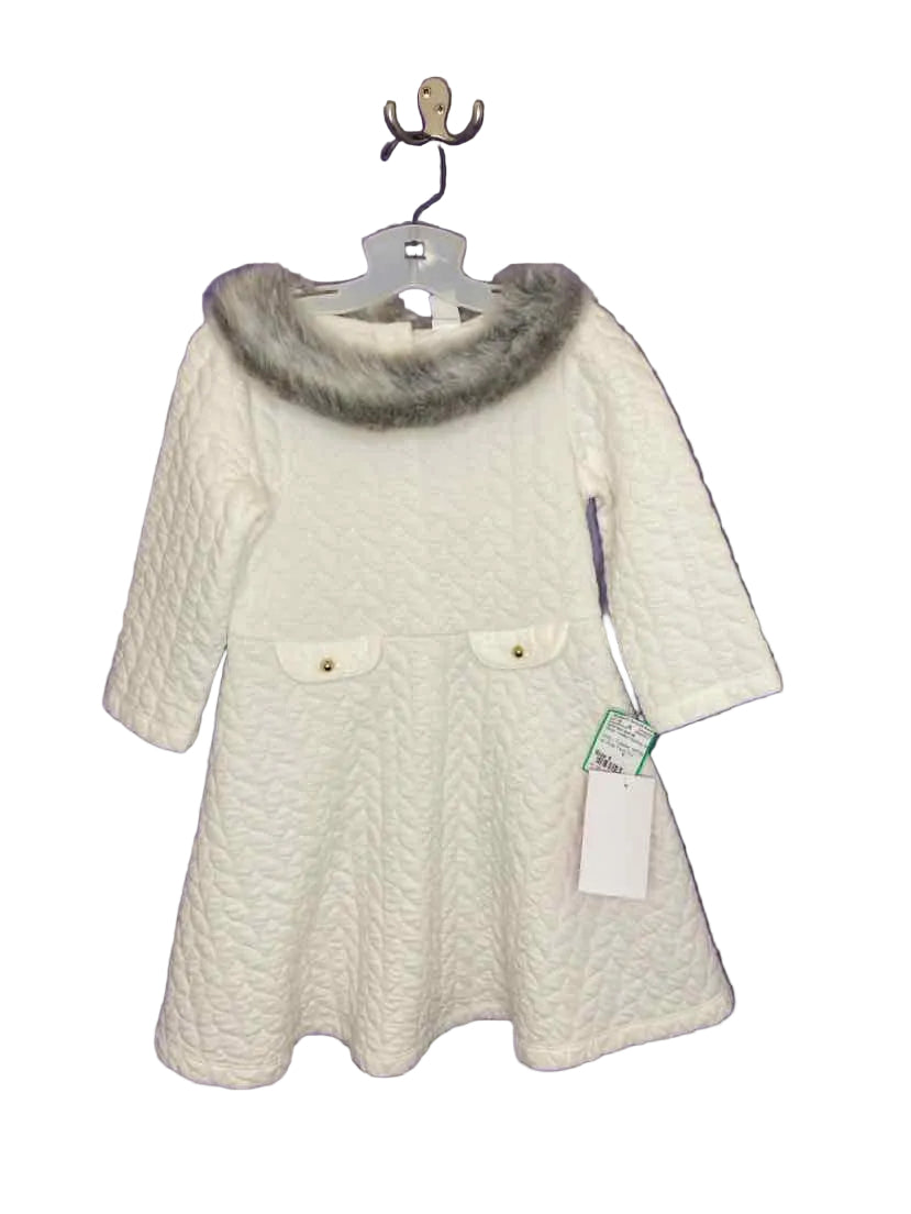 Janie and Jack (A) White Toddler Size 5 CasualDress