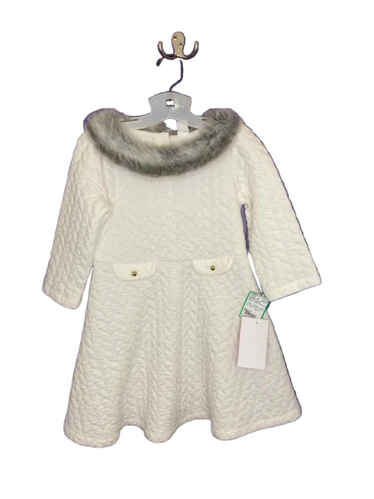 Janie and Jack (A) White Toddler Size 5 CasualDress