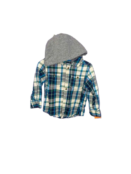 Carters (C) Plaid Toddler Size 2T ButtondownLS
