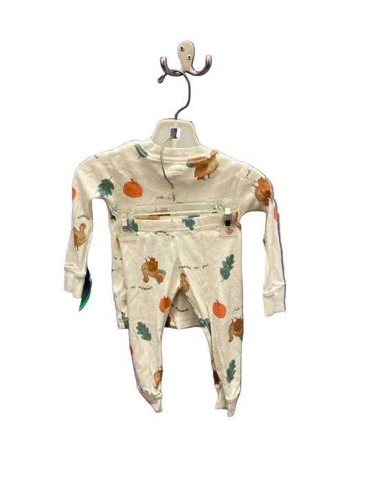 Carters (C) Thanksgiving Infant Size 12 MO 2PCSleepwear