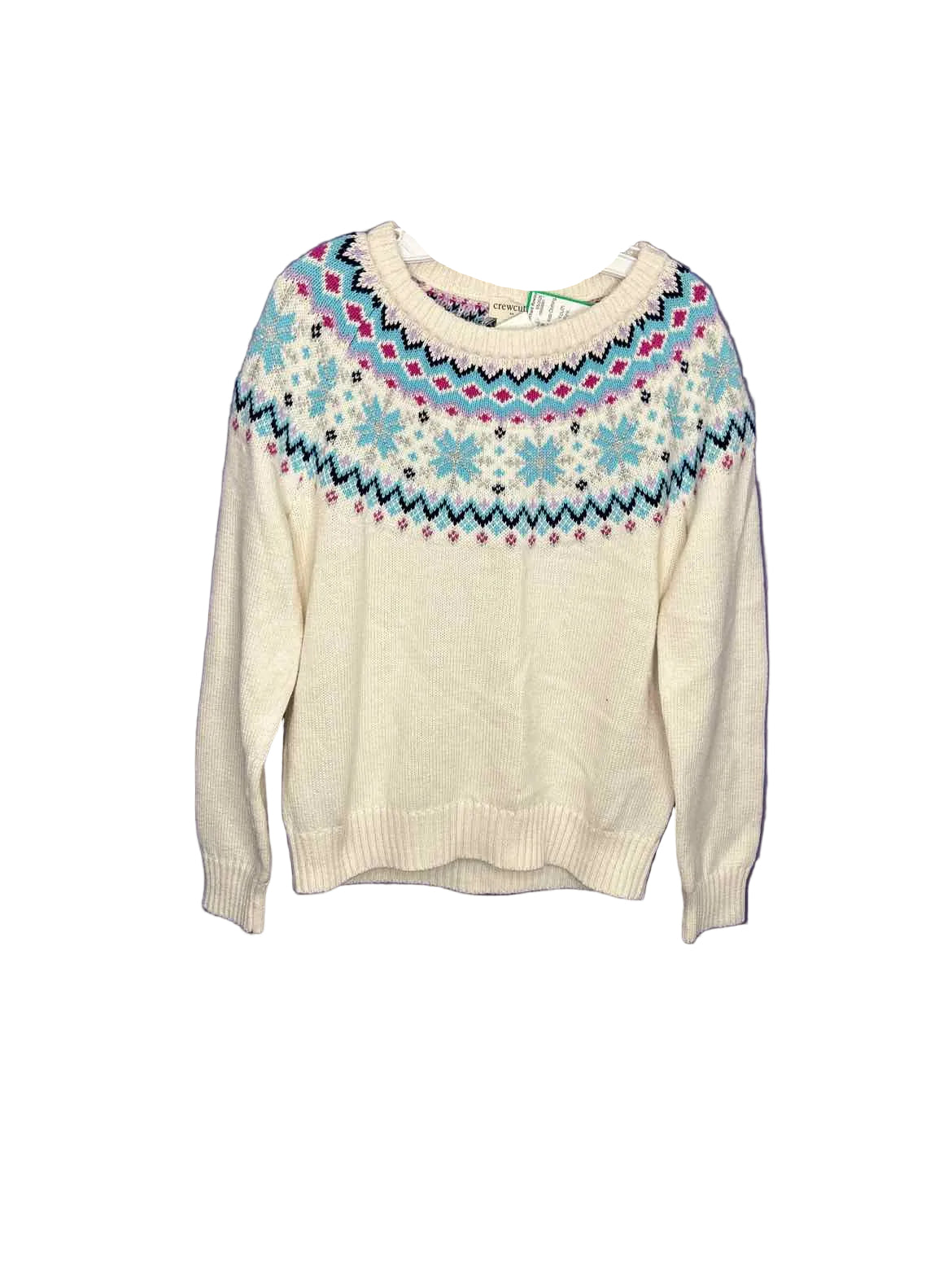 Crewcuts (B) Cream Youth Size 8 SweaterHeavy