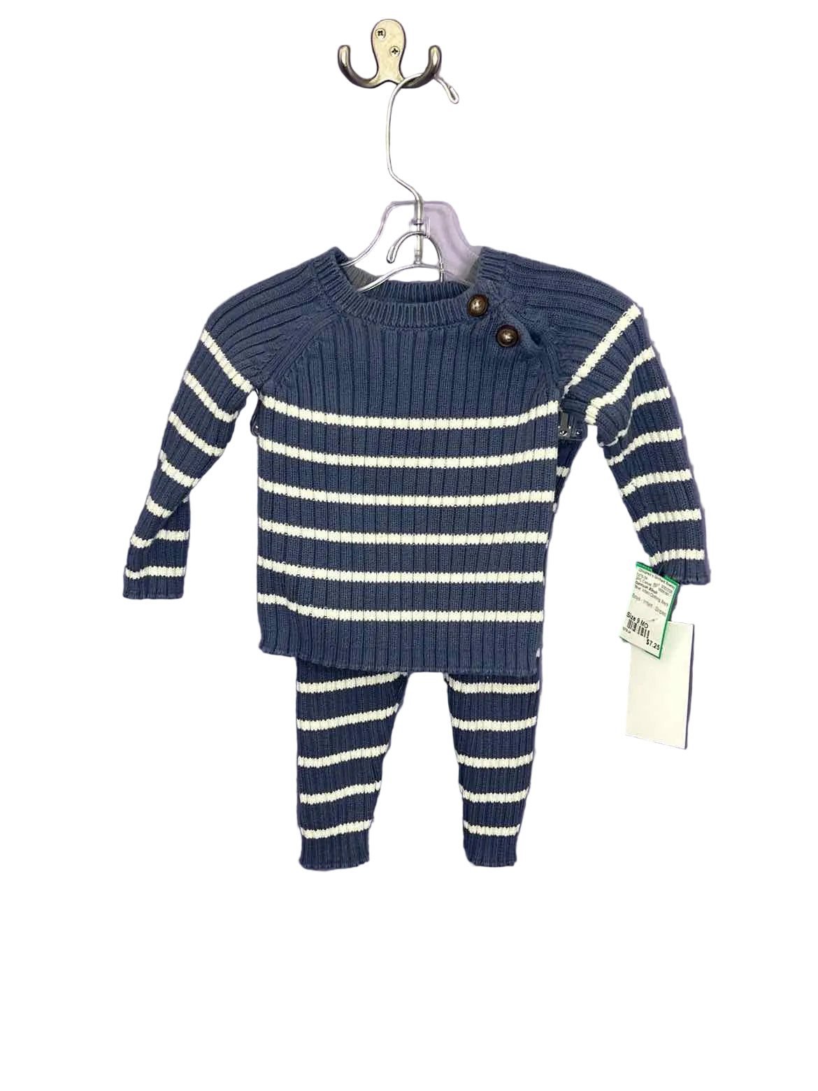 OshKosh BGosh Blue Infant Size 9 MO 2PC Casual