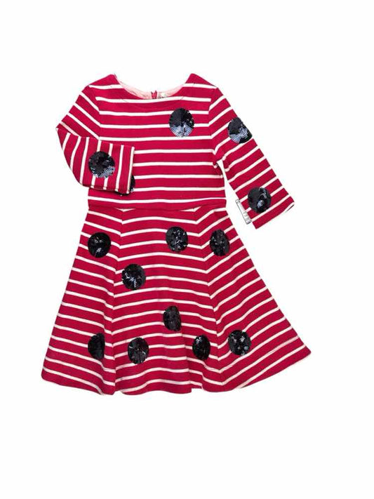 Mini Boden (A) Red Youth Size 6-7 CasualDress