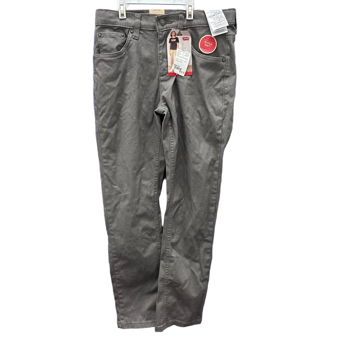 Levi's Gray Youth Size 14 Pant Chino NWT
