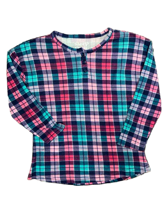 Sleep On It Pink Teal Toddler Size 4-5 2PCSleepwear