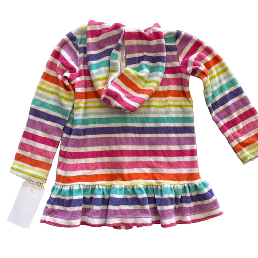 Lands End Stripe Toddler Size 3T Cover-up NEW
