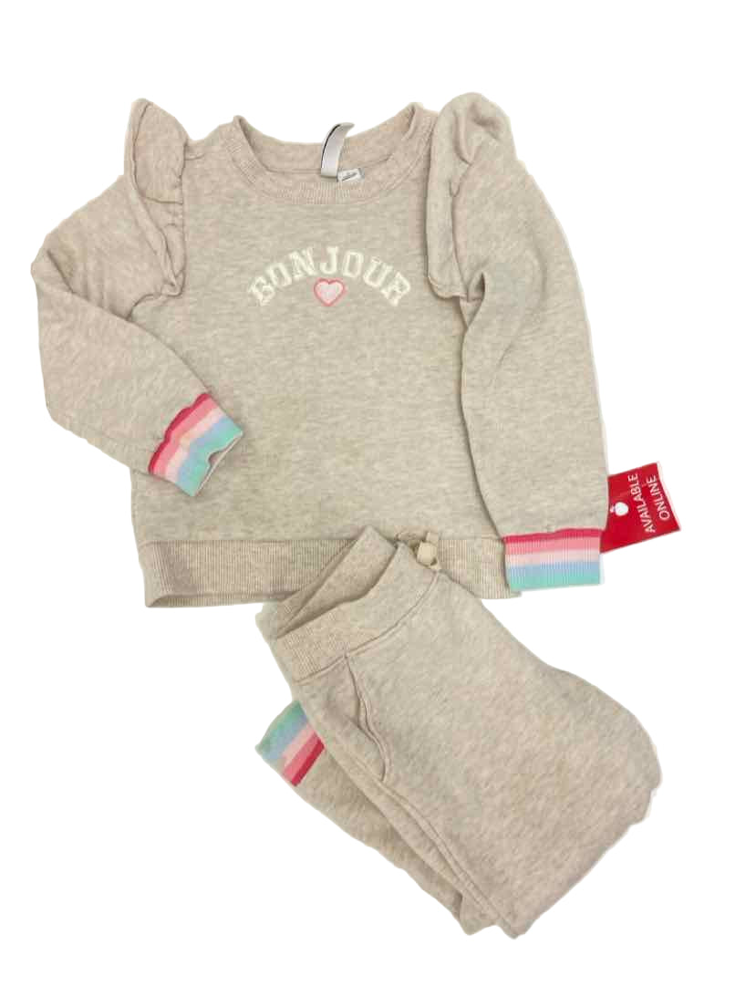Janie and Jack (A) Cream Toddler Size 3T 2PCCasual