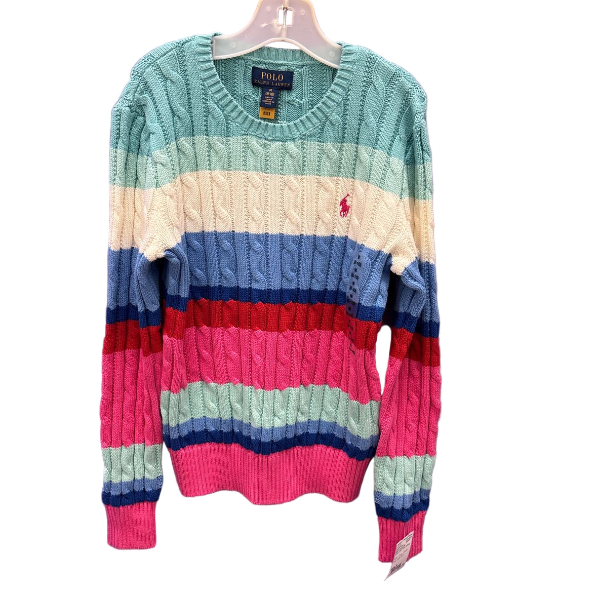 Ralph Lauren (A) Stripe Youth Size 8 Sweater Heavy