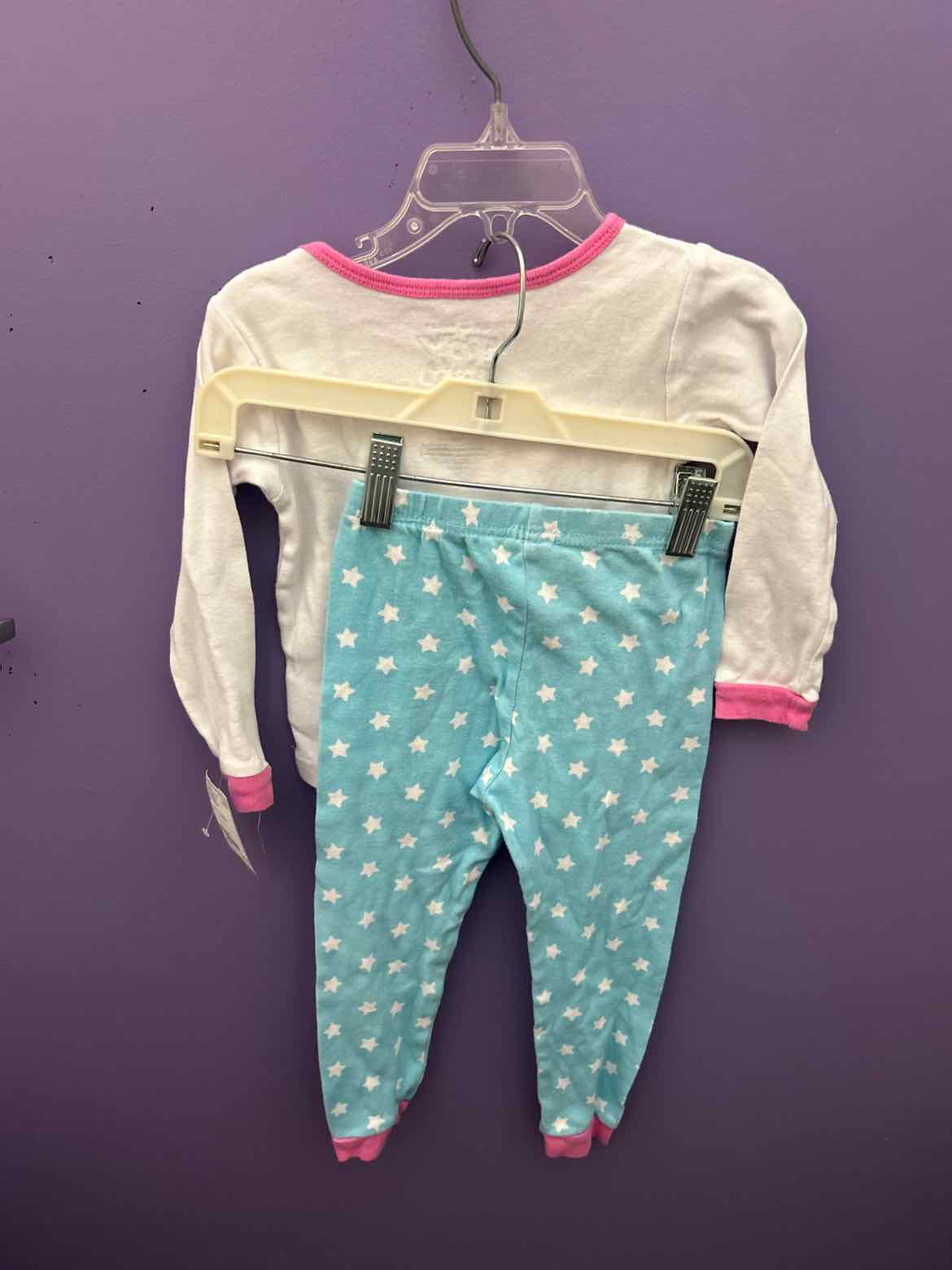 Disney (B) White Blue Toddler Size 4T 2PCSleepwear