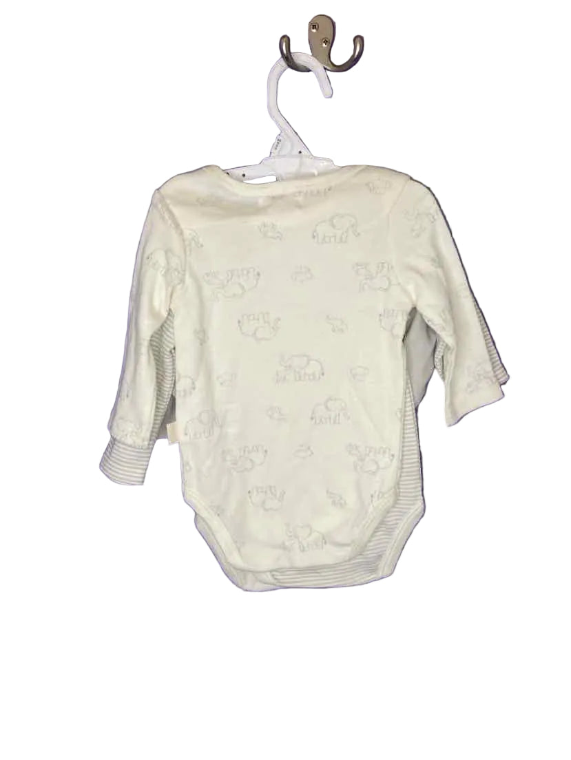 Rabbit + Bear (D) Cream Infant Size 6-9 MO 3PC Casual