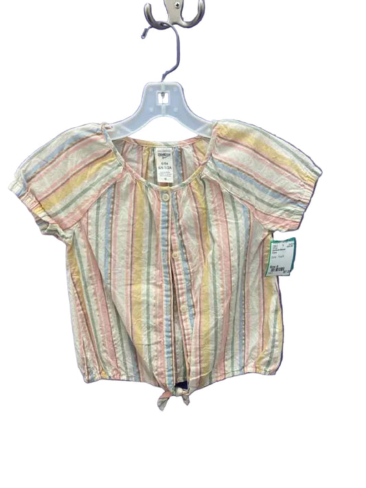 OshKosh BGosh Stripe Youth Size 6 SSTop