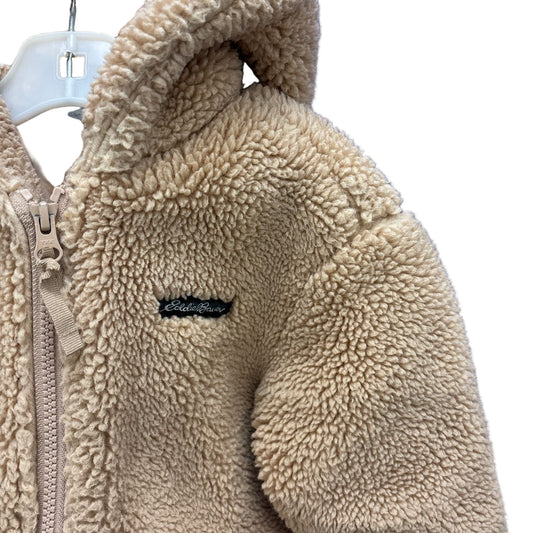 Eddie Bauer (B) Tan Toddler Size 5-6 Jacket Fleece