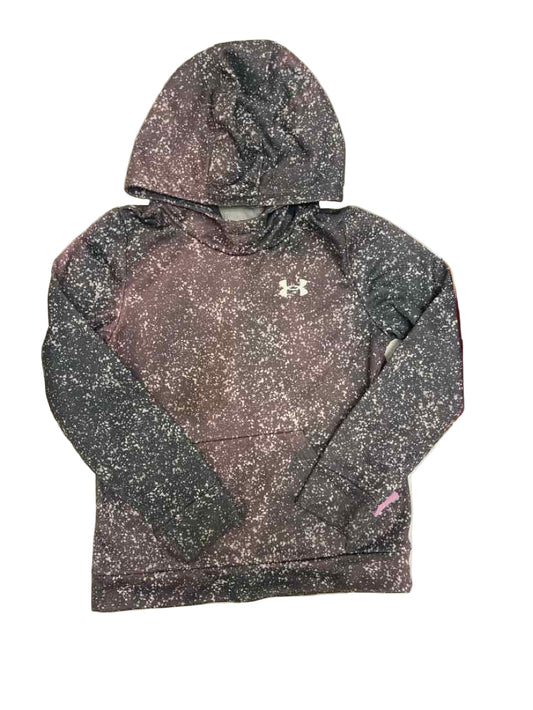 Under Armour (B) Pink Gray Youth Size 8 Sweatshirt