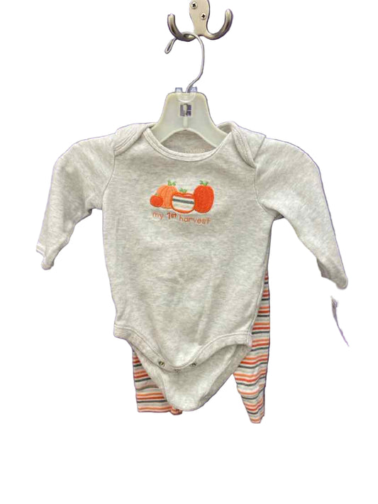 Gymboree (C) Gray Infant Size 3-6 MO 2PC Casual