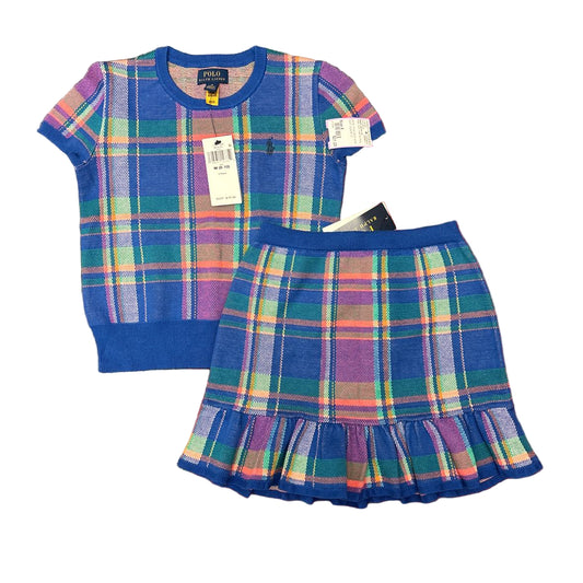 Ralph Lauren (A) Plaid Youth Size 8 2PCCasual