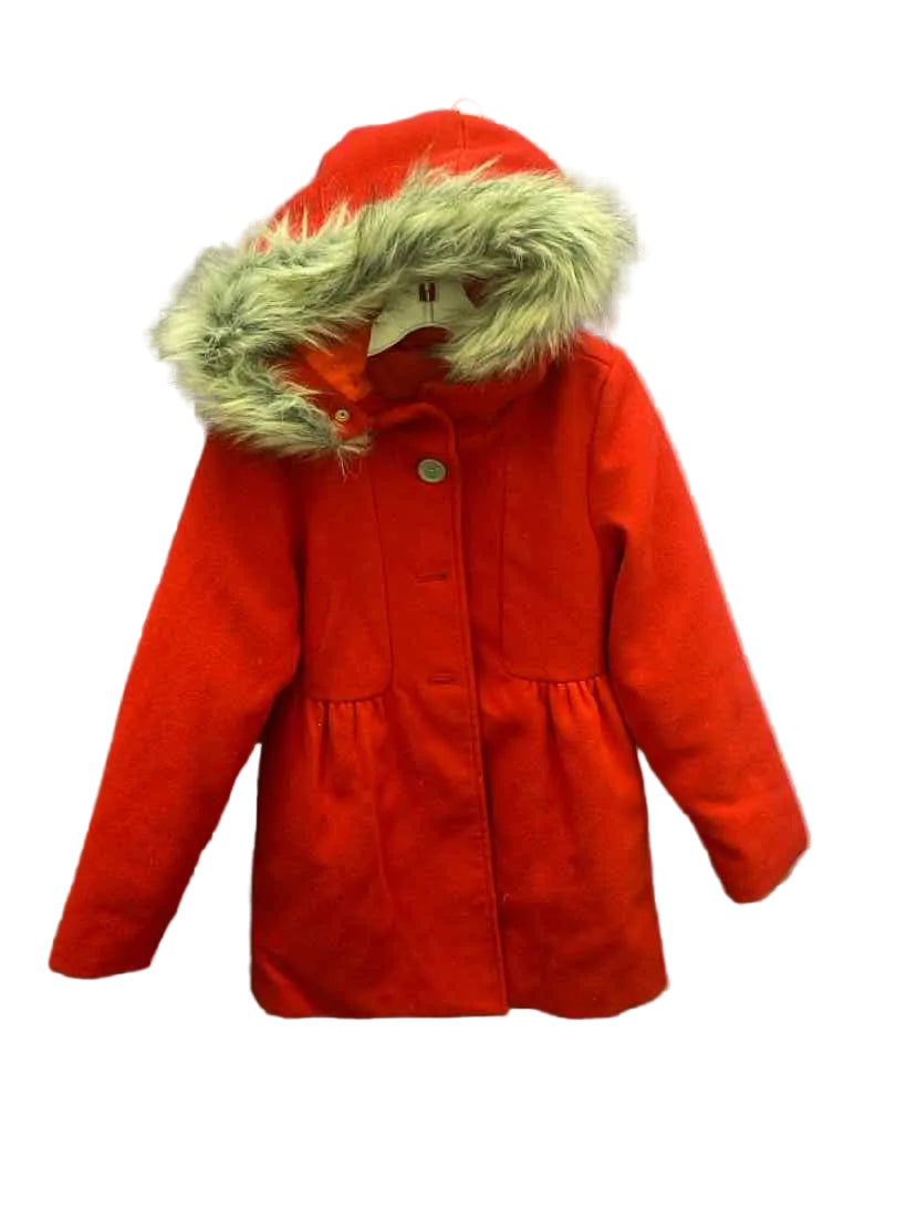 Cat and Jack (D) Red Youth Size 8 Dress Coat Winter