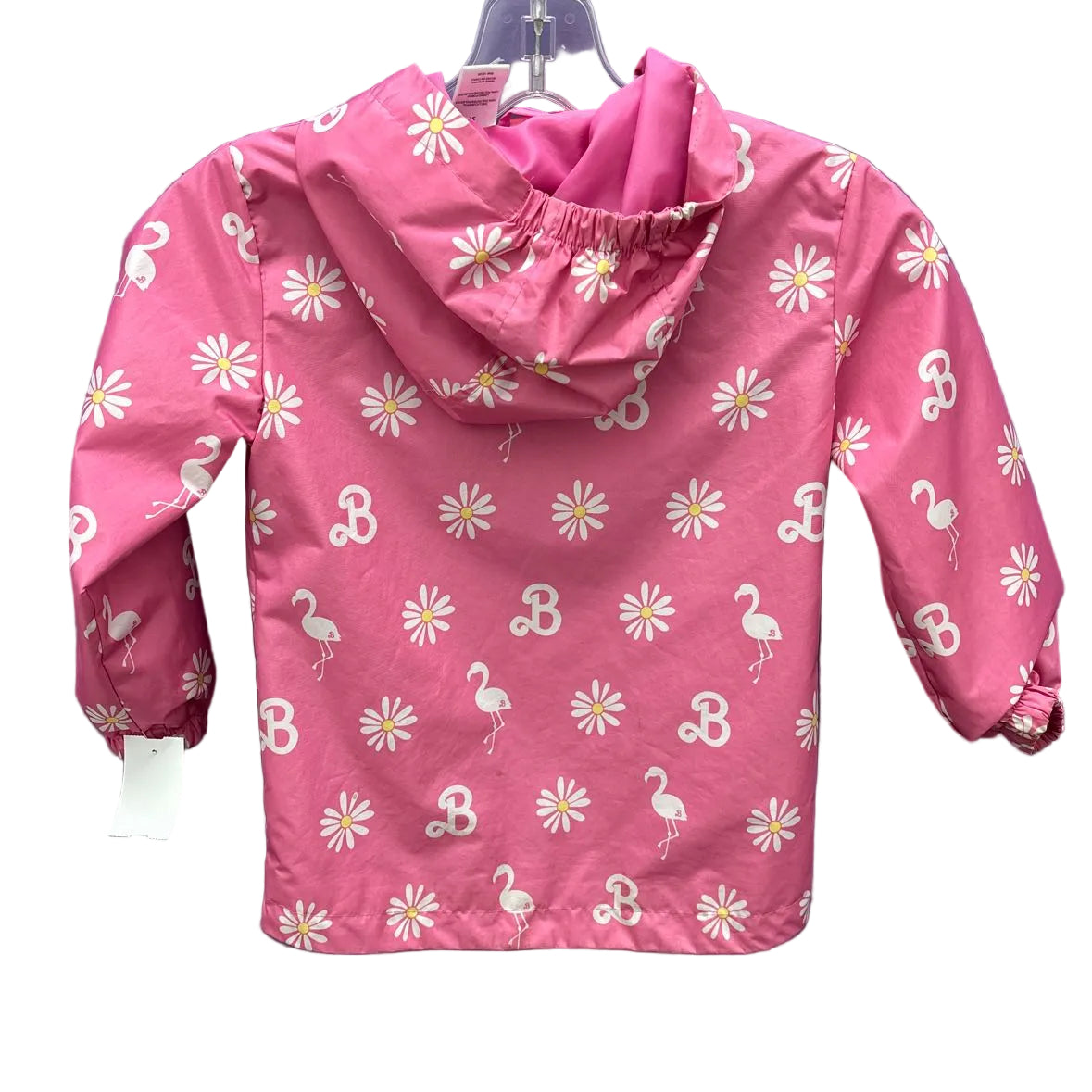 Barbie (D) Pink Toddler Size 5 Rain Coat