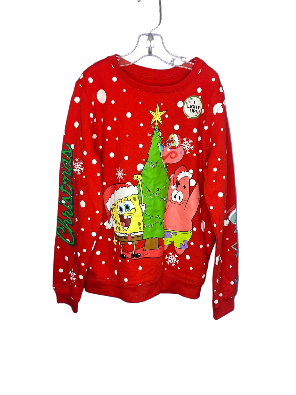 Nickelodeon (C) Christmas Youth Size 14-16 Sweatshirt