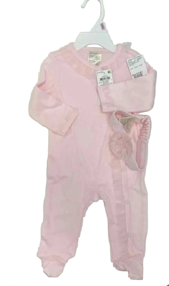First Impressions (C) Pink Infant Size 6-9 MO 2PCSleepwear
