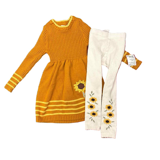 Cynthia Rowley (A) Mustard Toddler Size 4 CasualDress