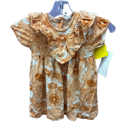 Kate Quinn (B) White Orange Infant Size 6-12 MO Casual Dress