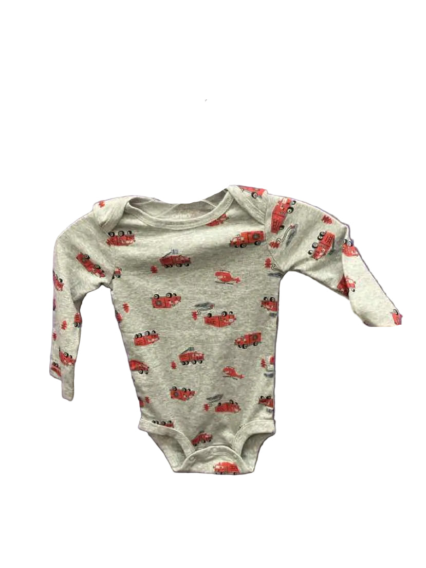 Carters (C) Red Gray Infant Size 18 MO 2PC Casual
