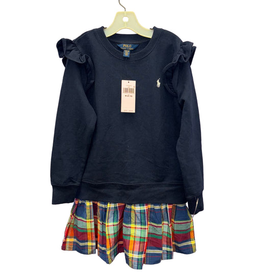 Ralph Lauren (A) Navy Youth Size 8 Casual Dress