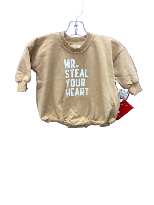 Triple the Joy Valentines Infant Size 6-9 MO Sweatshirt