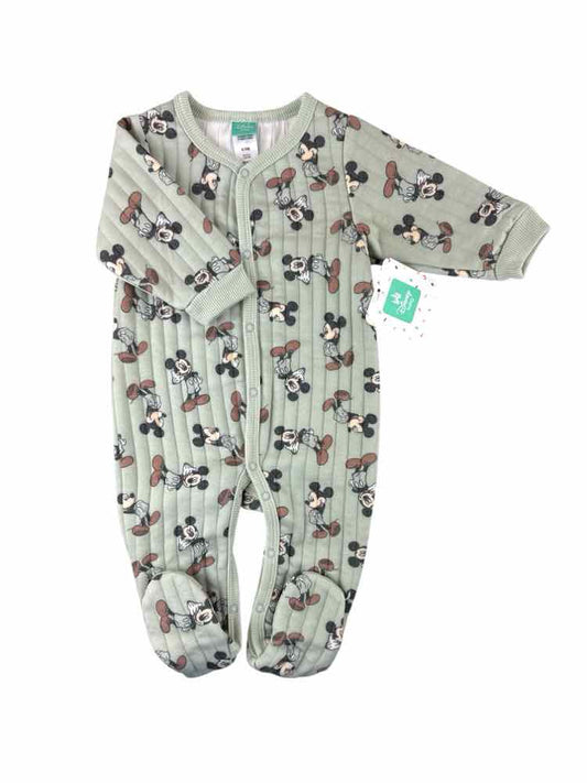 Disney (B) Green Infant Size 6-9 MO 1PCSleepwear