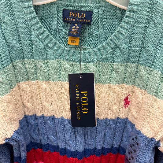 Ralph Lauren (A) Stripe Youth Size 8 Sweater Heavy