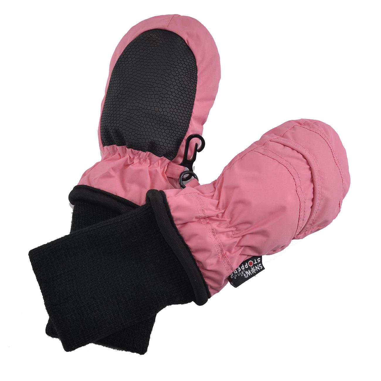 Mittens Snow Stoppers Pink Size XS NWT