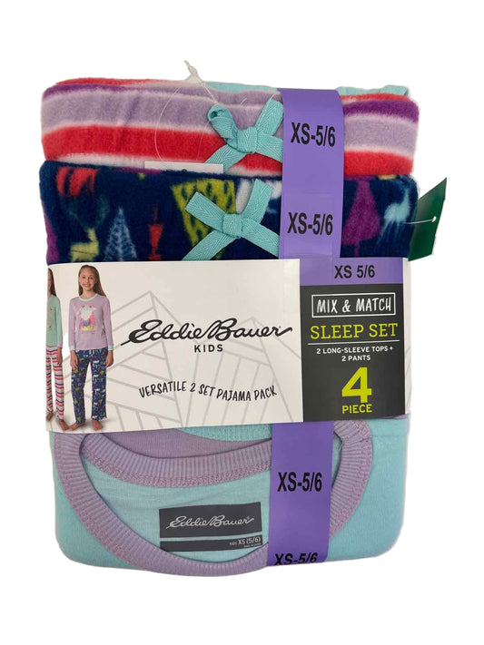 Eddie Bauer (B) Multi-Color Toddler Size 5-6 3PCSleepwear