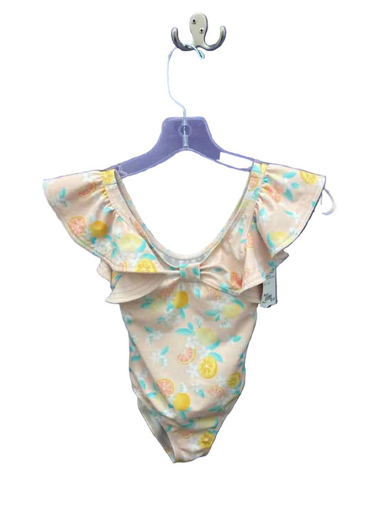 Janie and Jack (A) Peach Youth Size 6 1PCSwimwear