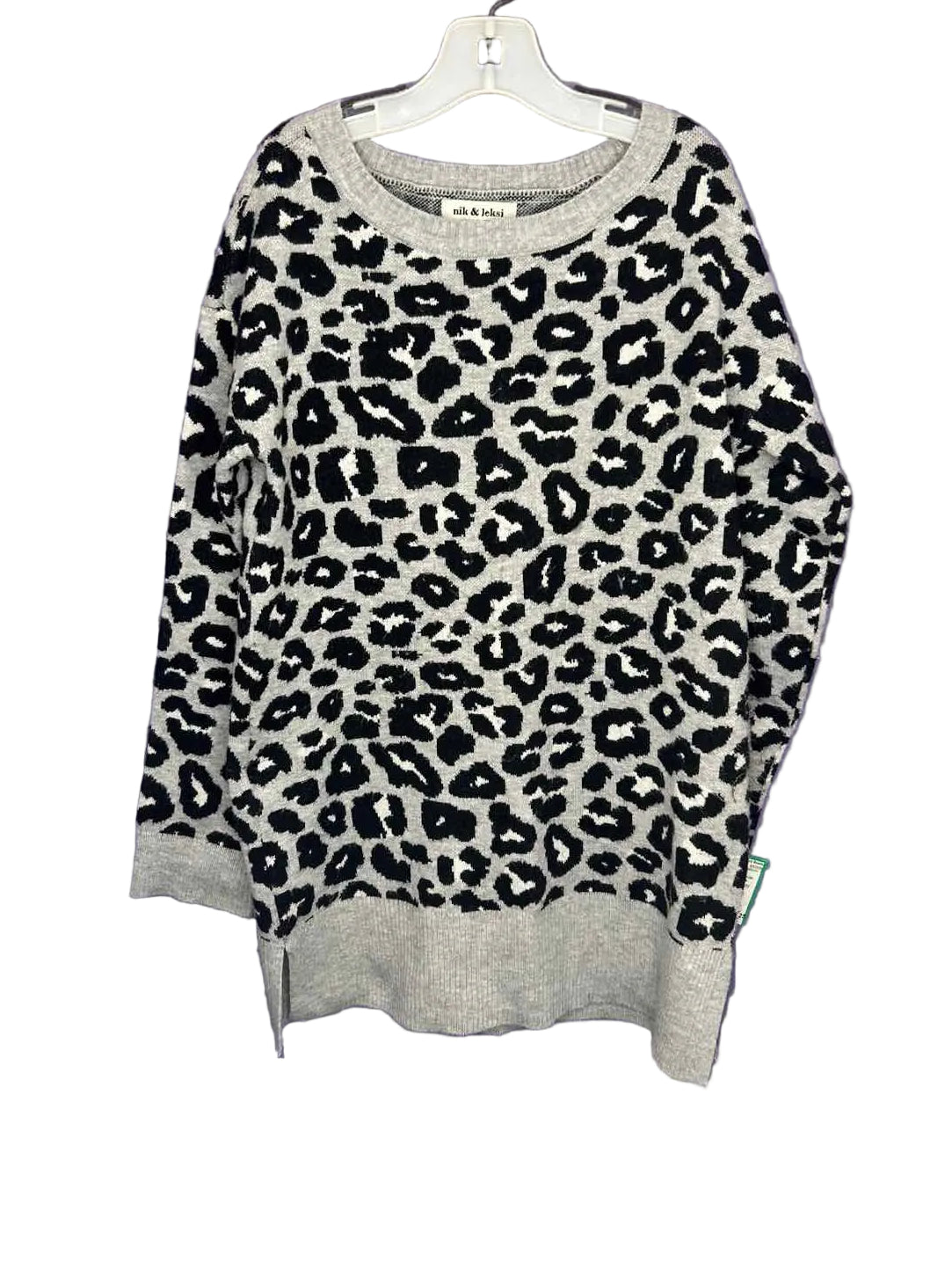Nik & Leksi Animal Print Youth Size 10-12 SweaterHeavy