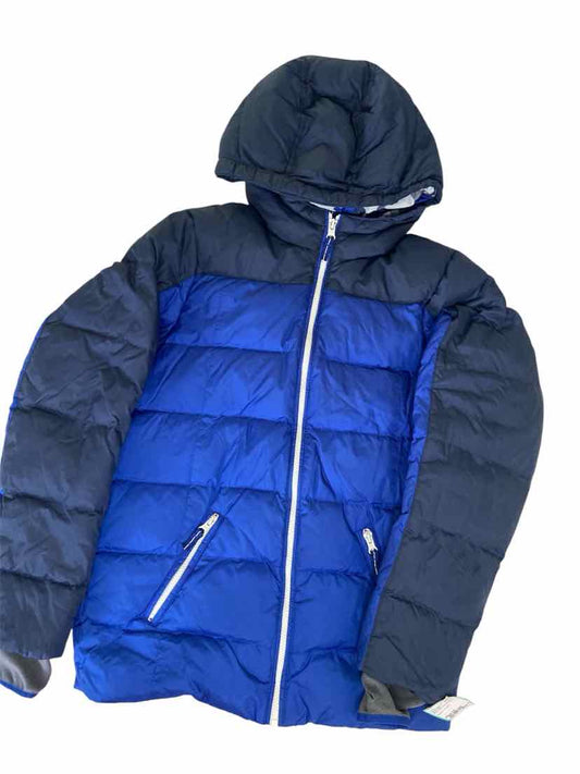 Lands End Blue Youth Size 14 Jacket Heavy