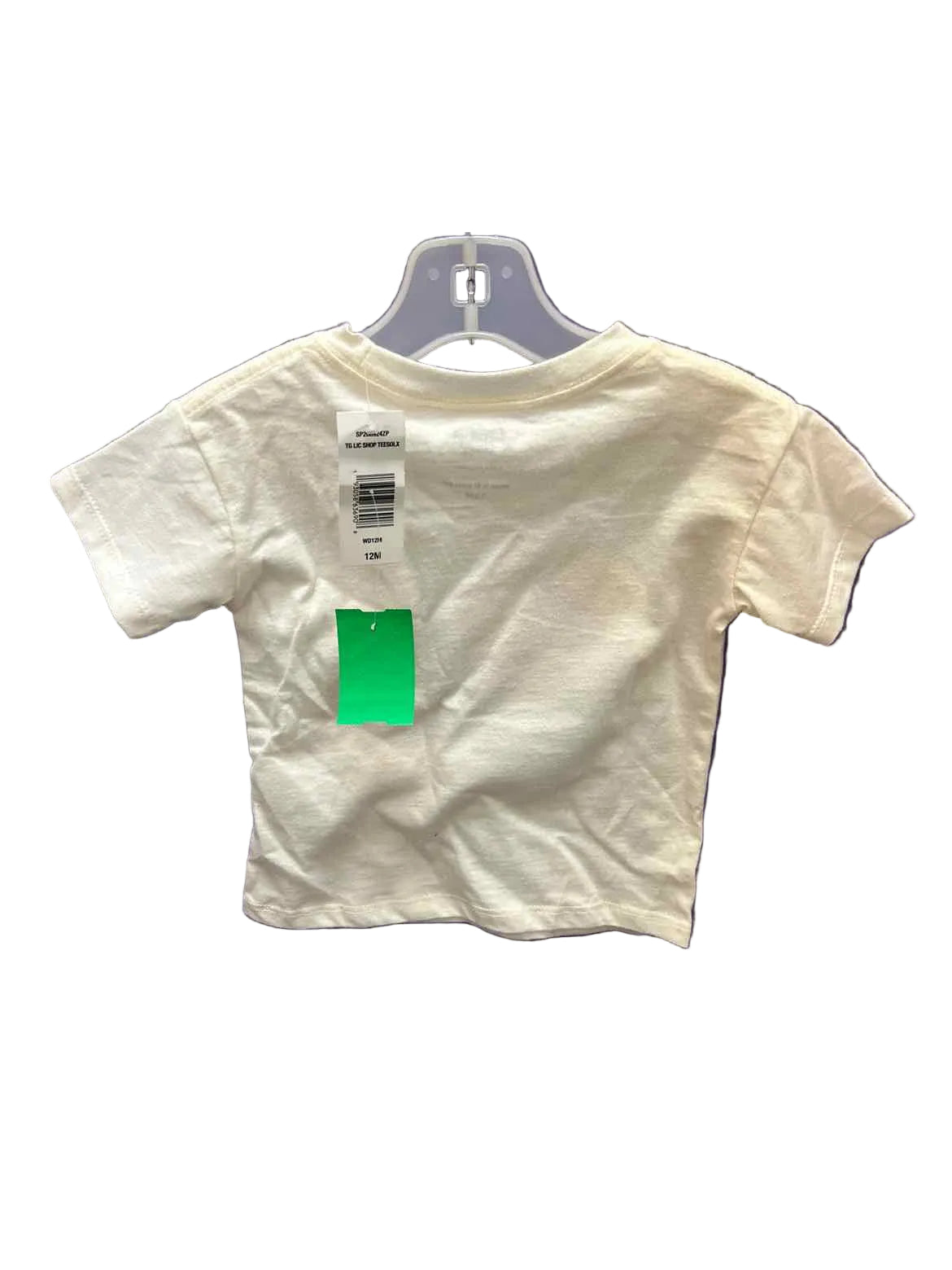 Peppa Pig Cream Infant Size 12 MO SSTop