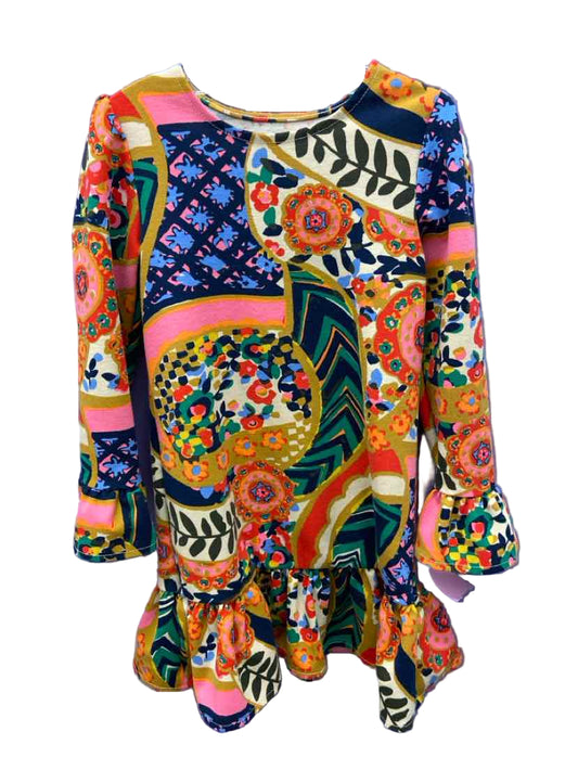 Lands End Multi-Color Toddler Size 5 CasualDress