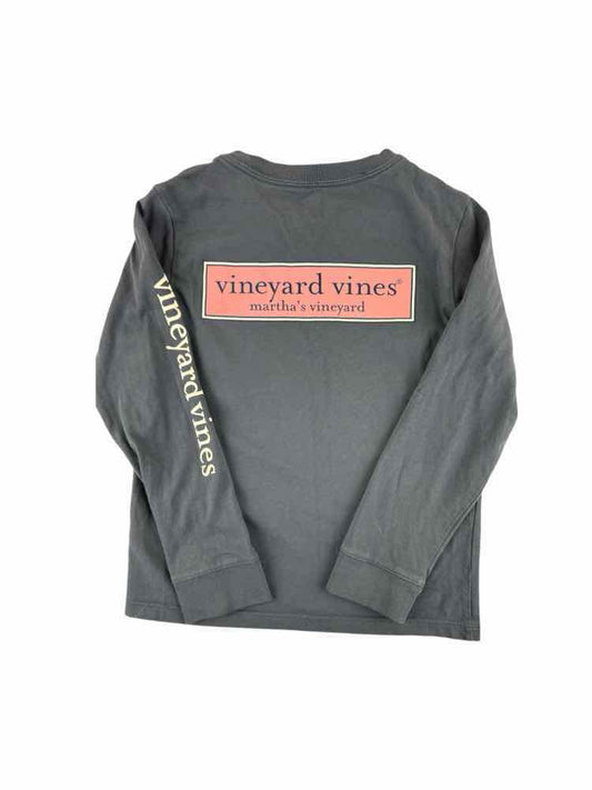 Vineyard Vines (A) Navy Youth Size 6 LSTop