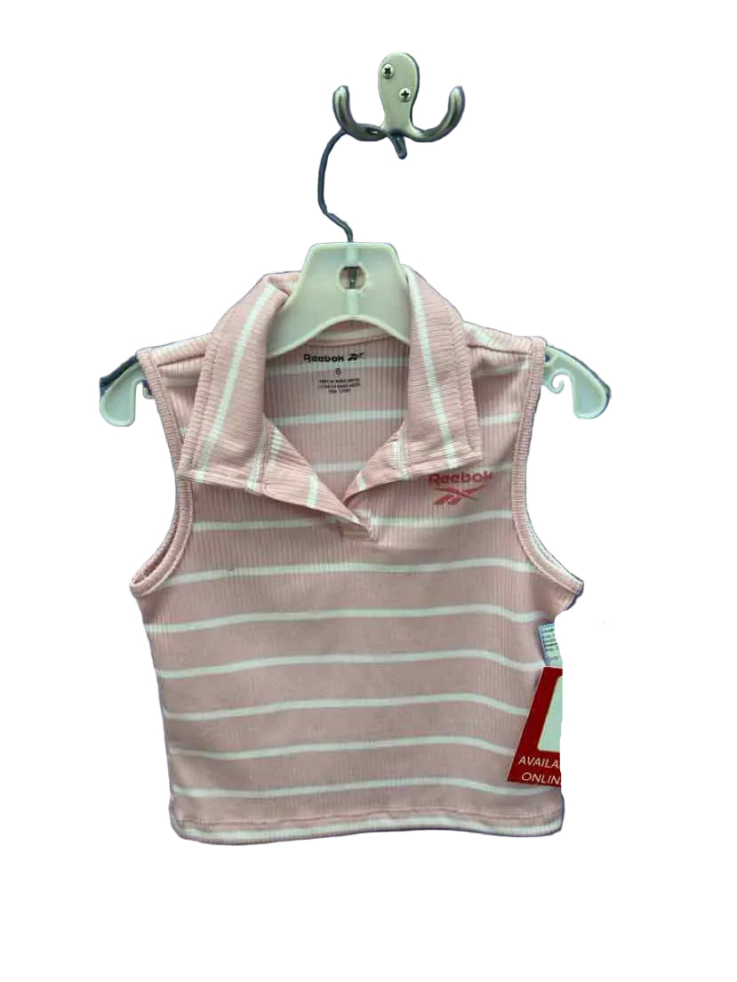 Reebok (B) Pink Youth Size 6 AthleticPolo