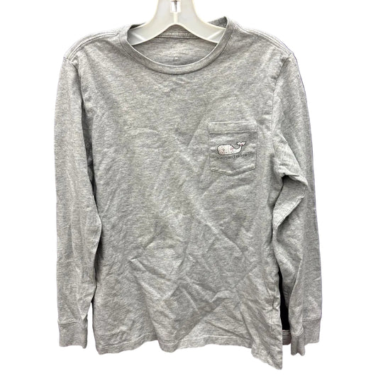 Vineyard Vines (A) Gray Youth Size 12 LSTop