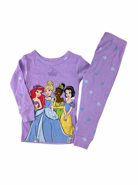 Disney (B) Purple Toddler Size 2T 2PCSleepwear