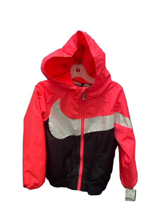 Nike (B) Black Pink Toddler Size 4-5 Jacket Light