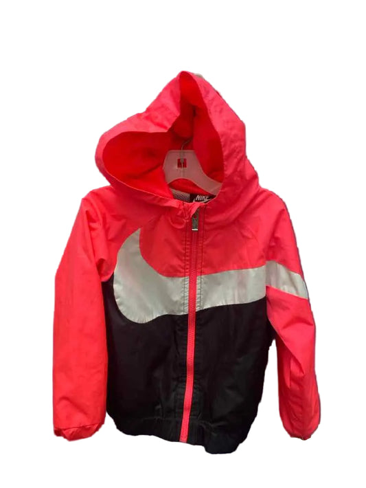 Nike (B) Black Pink Toddler Size 4-5 Jacket Light