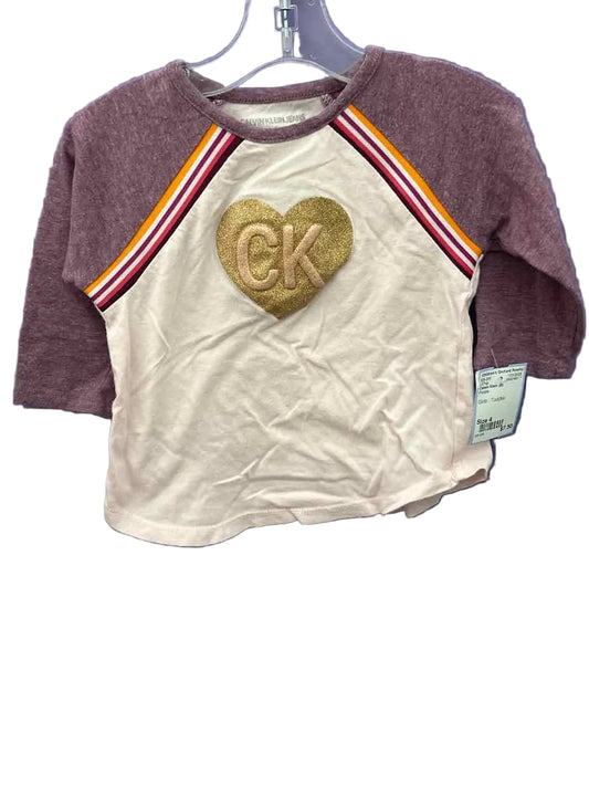 Calvin Klein (B) Purple Toddler Size 4 LSTop